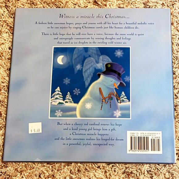 Children's Christmas Picture Books Lot of 3 Silent Night Thomas Kinkade CD Gift - Picture 9 of 16